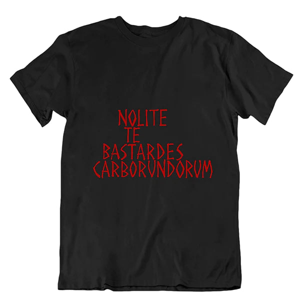Nolite Te Bastardes Carborundorum Unisex T-shirt - Black