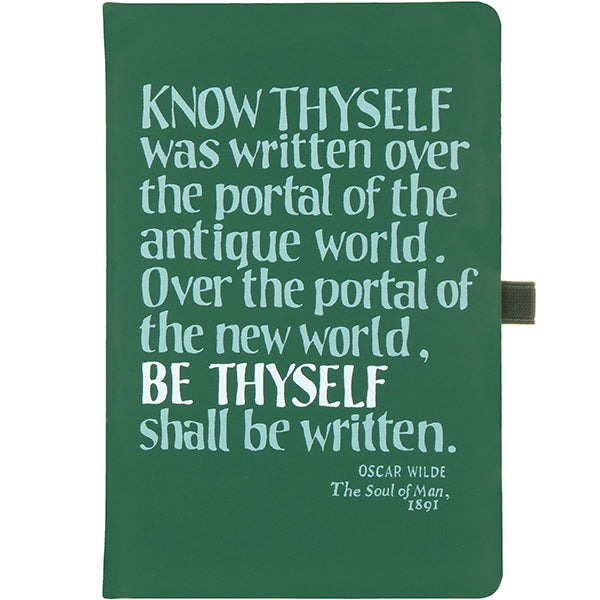 Oscar Wilde Thinkerly Quote Notebook