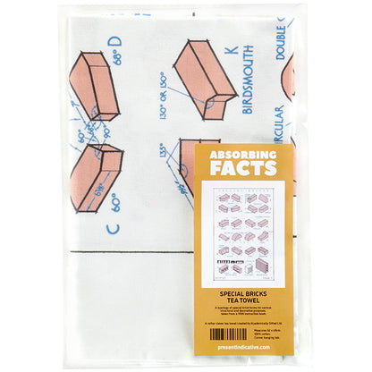 Special Bricks Tea Towel - 6 pack