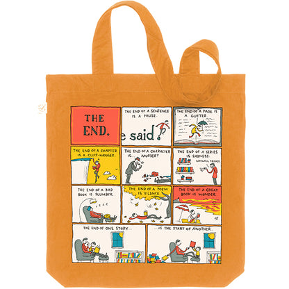 The End - Grant Snider Tote Bag