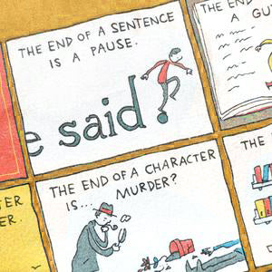 The End - Grant Snider Tote Bag