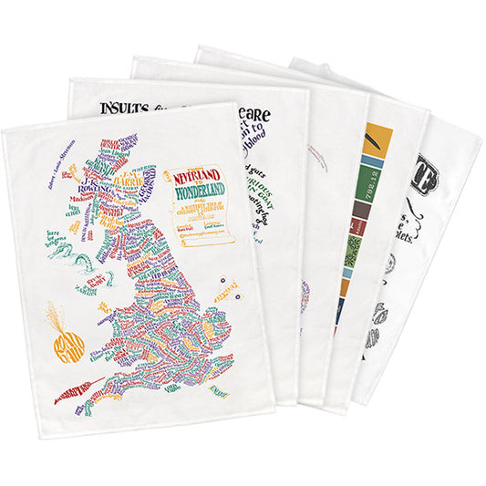 The Literary Tea Towels Collection