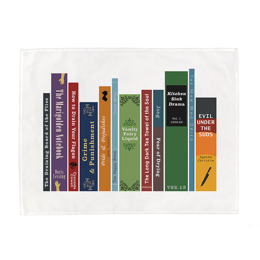 Washing Up: A Bibliographic Tea Towel - 6 pack