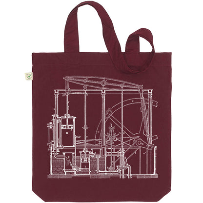 Watt's Steam Engine Tote Bag