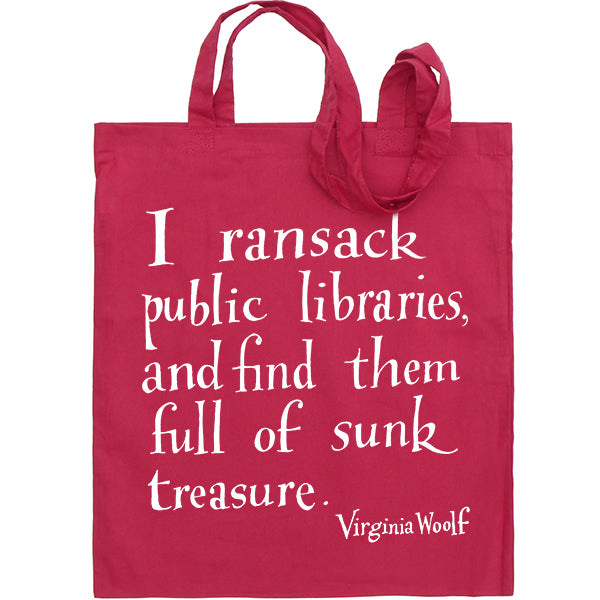 Woolf Library Bag - pack of 4 - NEW COLOURS!