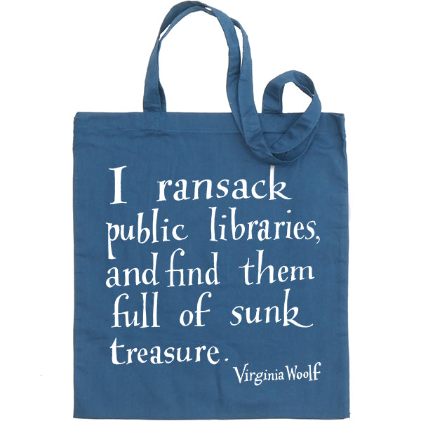 Woolf Library Bag - pack of 4 - NEW COLOURS!