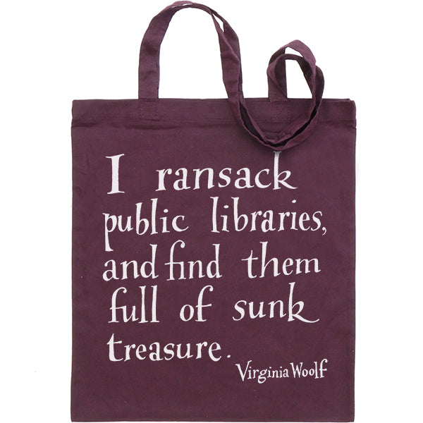 Woolf Library Bag - pack of 4 - NEW COLOURS!