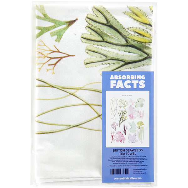 British Seaweeds Tea Towel - 6 pack