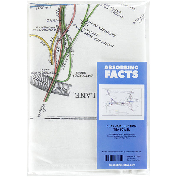 Clapham Junction Tea Towel - 6 pack