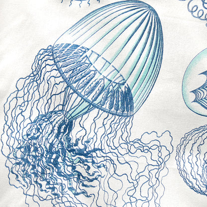 Haeckel's Floating Jellyfish Tea Towel - 6 pack