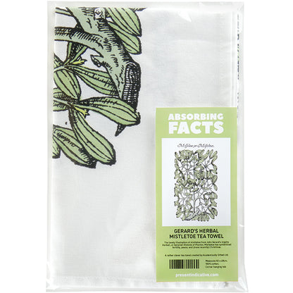 Gerard's Herbal Mistletoe Tea Towel - 6 pack