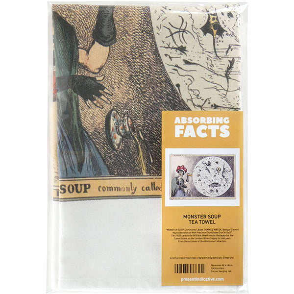 Monster Soup Tea Towel - 6 pack