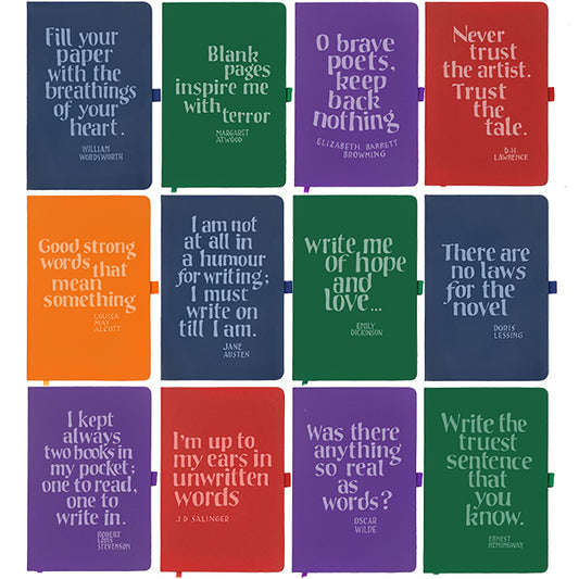 Writerly Quote Notebook Collection