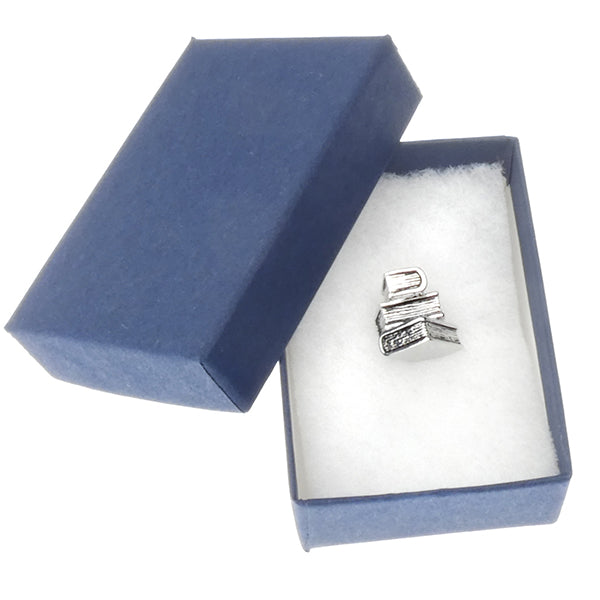 Stack of Books Lapel Pin