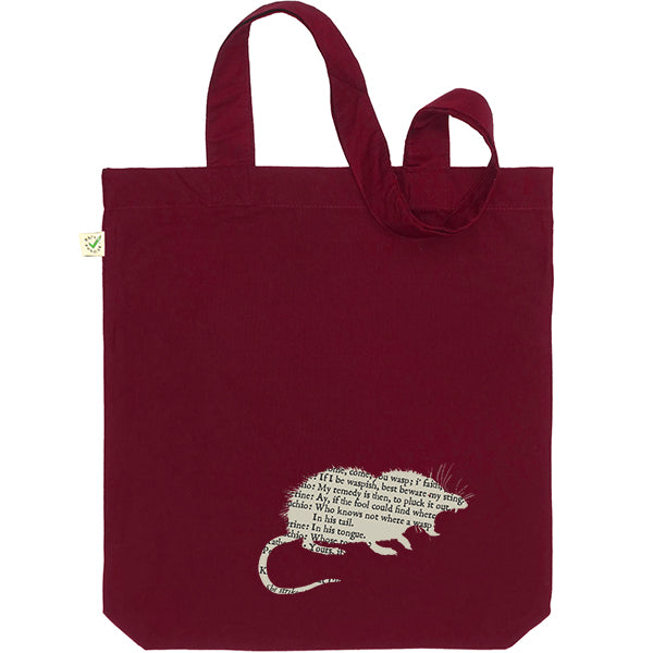 Taming of the Shrew tote bag - 3 colours available