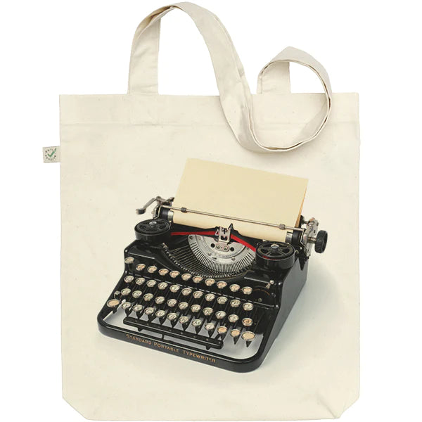 Vintage Typewriter Tote Bag