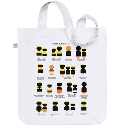 British Bumblebees Tote Bag