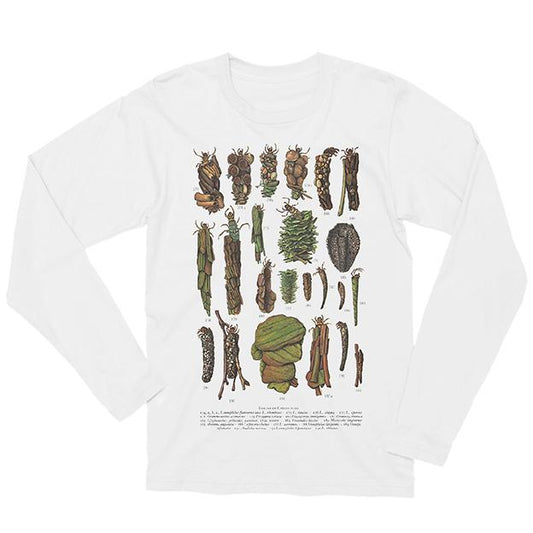 Caddis Fly Larvae Long-Sleeved Unisex T-shirt