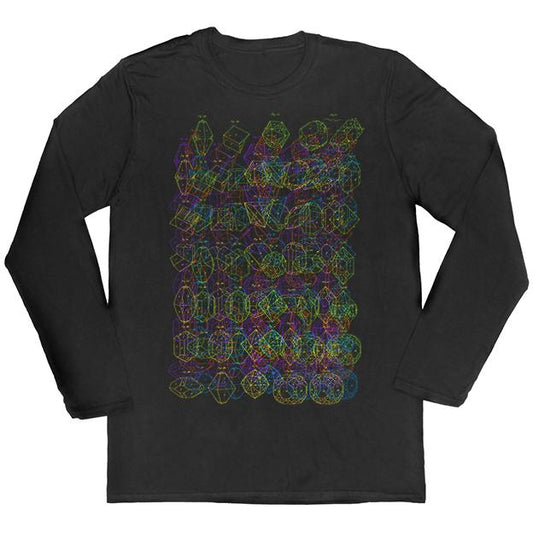 Crystal Diagrams Long-Sleeved Unisex T-shirt