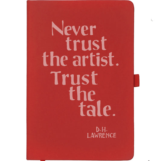 DH Lawrence Writerly Quote Notebook