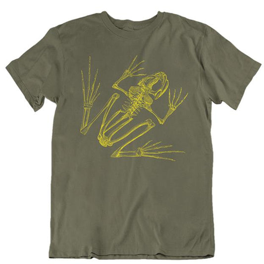 Frog Skeleton Unisex T-shirt