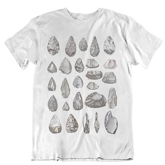 Stone Tools Unisex T-shirt - White