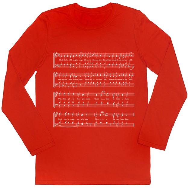 Hark the Herald Angels Sing Long-Sleeved T-shirt