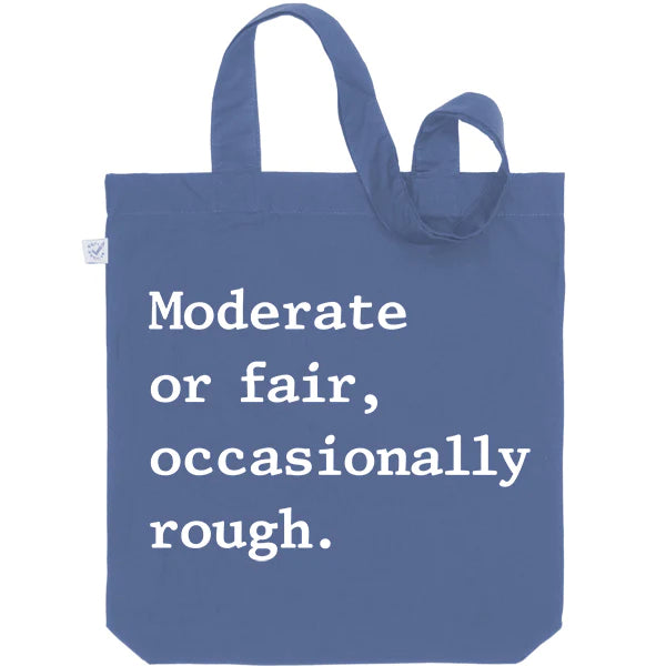 The Shipping Forecast: Moderate or fair, occasionally rough Tote Bag
