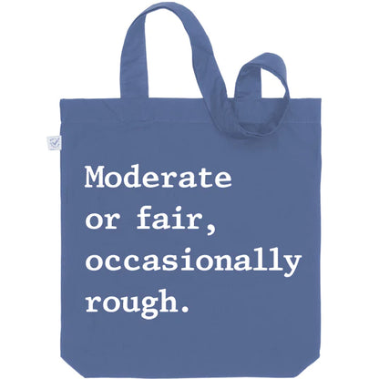 The Shipping Forecast: Moderate or fair, occasionally rough Tote Bag