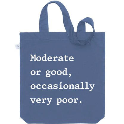 The Shipping Forecast: Moderate or good, occasionally very poor Tote Bag