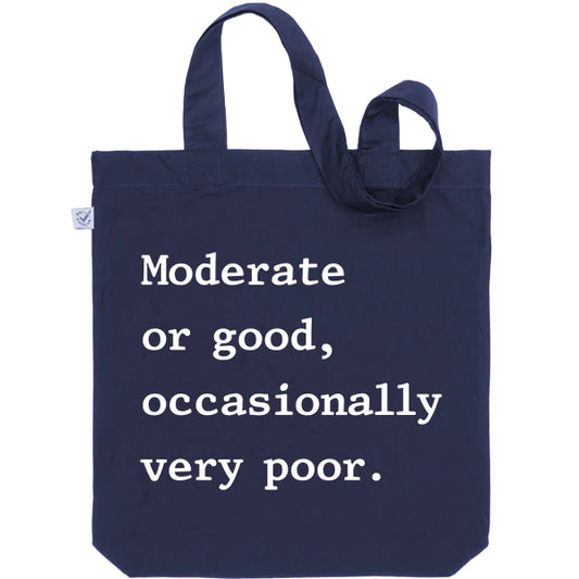 The Shipping Forecast: Moderate or good, occasionally very poor Tote Bag