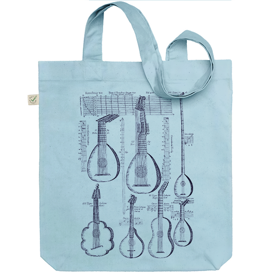 Instrumenta Polycorda Tote Bag - pale blue