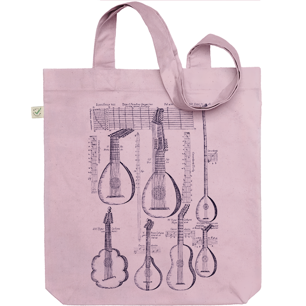 Instrumenta Polycorda Tote Bag - pale violet
