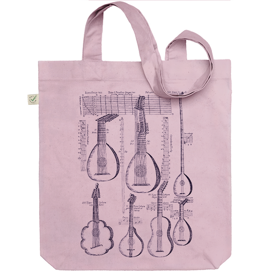 Instrumenta Polycorda Tote Bag - pale violet