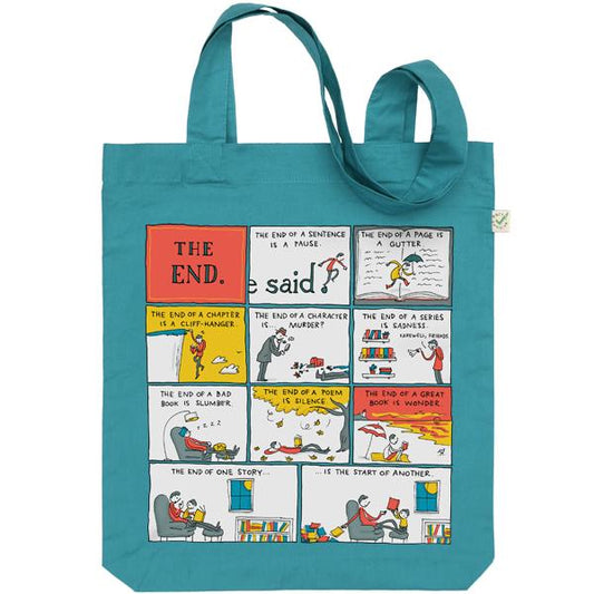 The End - Grant Snider Tote Bag