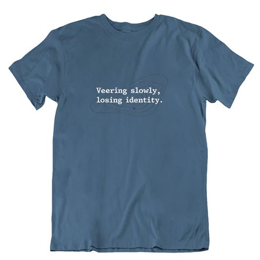The Shipping Forecast: Veering Slowly, Losing Identity Unisex T-shirt Indigo