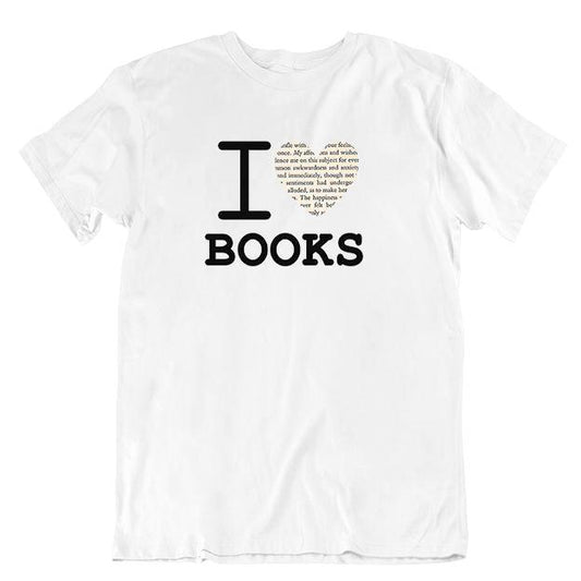 I Heart Books Unisex T-shirt