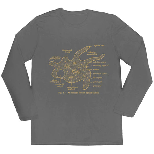 Amoeba Diagram Long-Sleeved Unisex T-shirt
