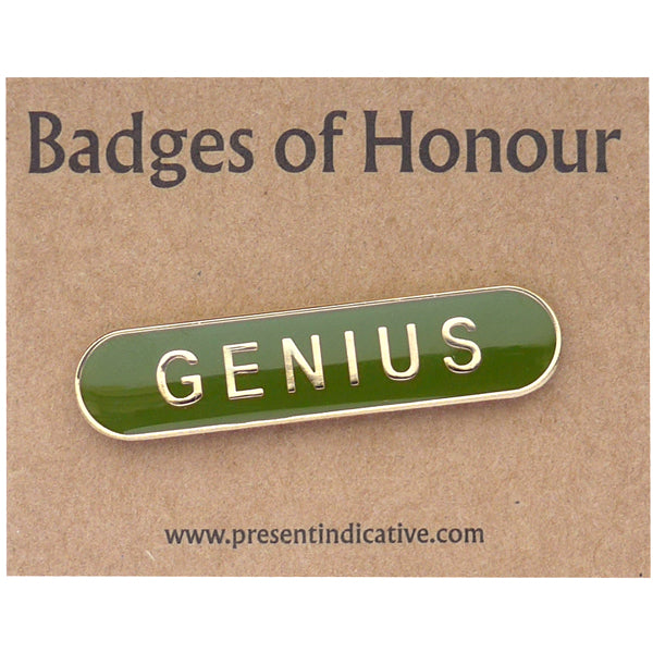 Genius Enamel Pin