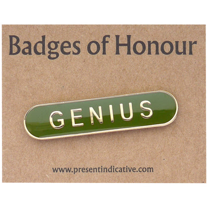 Genius Enamel Pin