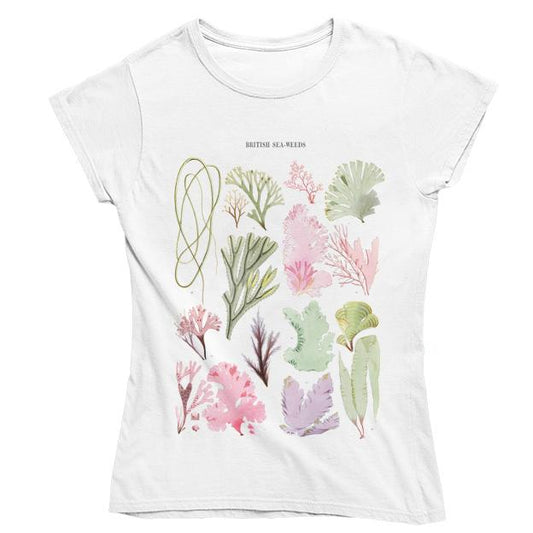 British Seaweeds Women's Fitted T-shirt