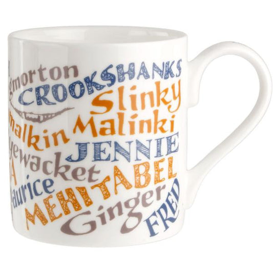 Cats in Literature Mug - pack of 6