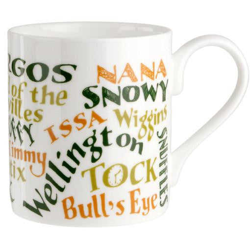 Dogs in Literature Mug - pack of 6