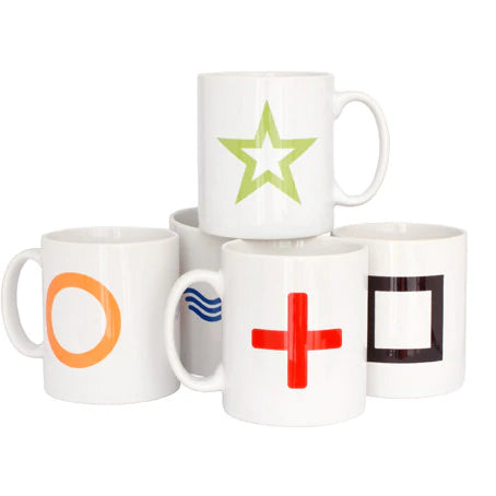 ESP Zener Mugs - set of 5