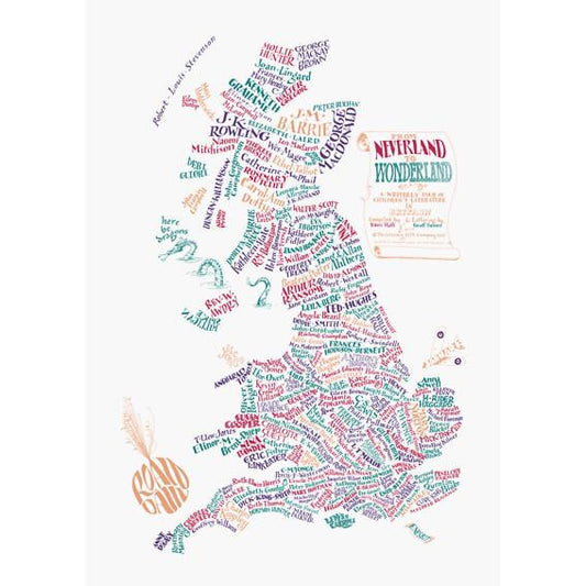 From Neverland to Wonderland: A writerly tour of children's literature in Britain - pack of 6