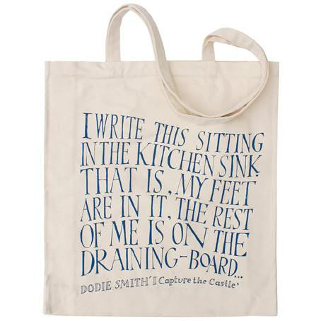 I Capture the Castle Canvas Shopper - pack of 4