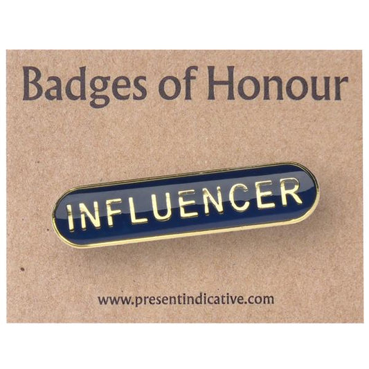 Influencer Enamel Pin