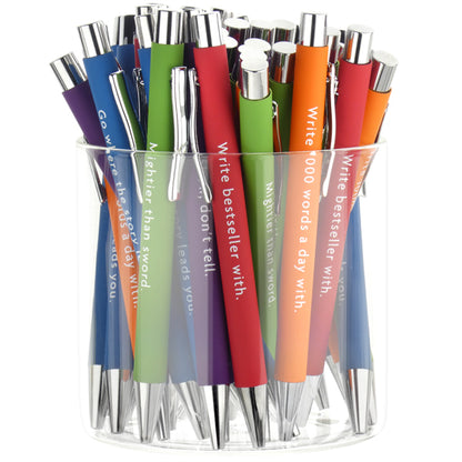 40 x Inspirational Pens with counter display penpot