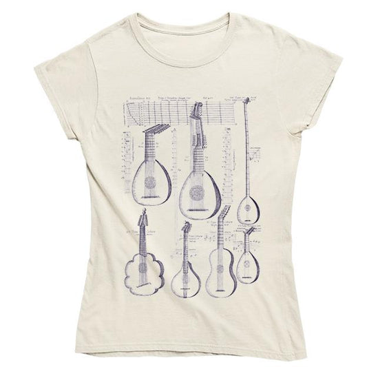 Instrumenta Polycorda Women's Fitted T-shirt