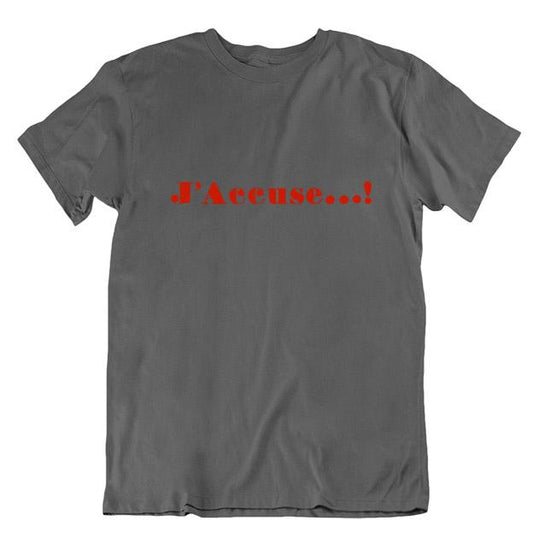 J'Accuse Unisex T-shirt